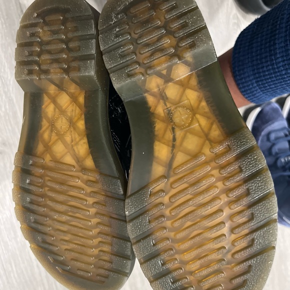 Dr Martens Black Patent Boots-Kid Size 13 - Picture 10 of 10